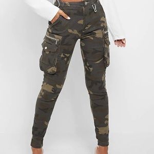 Skinny Camo Cargoes